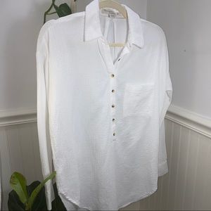 Anthropologie pilcro and the letterpress XS shirt